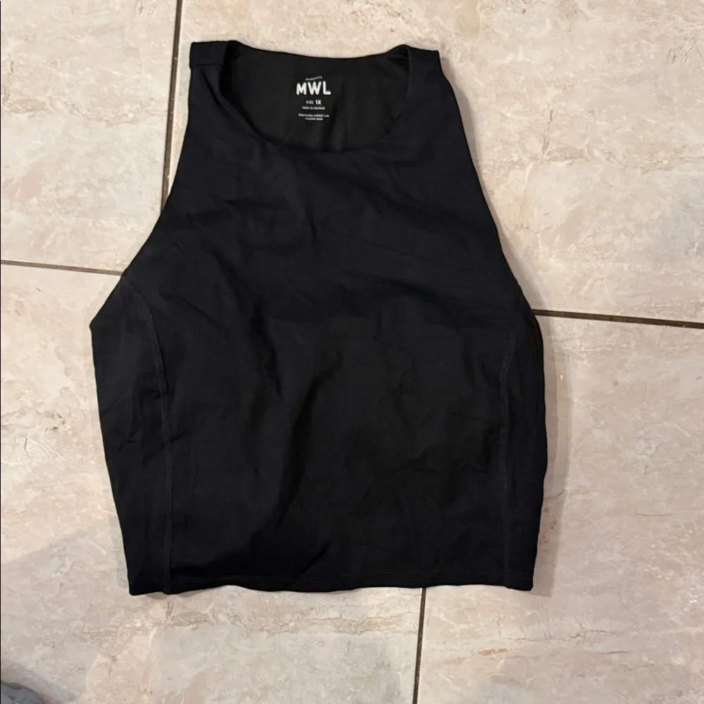 Madewell Black Sleeveless Top